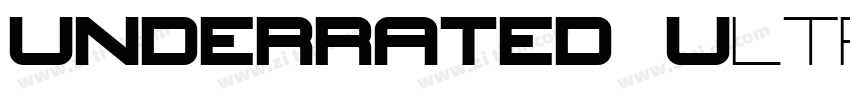UNDERRATED Ultra Bol字体转换